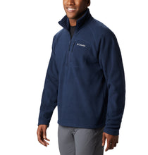 Load image into Gallery viewer, Columbia Men's Fast Trek III Half Zip Fleece Top (Collegiate Navy)