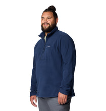 Load image into Gallery viewer, Columbia Men's Fast Trek III Half Zip Fleece Top (Collegiate Navy)