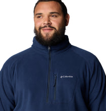 Load image into Gallery viewer, Columbia Men's Fast Trek III Half Zip Fleece Top (Collegiate Navy)