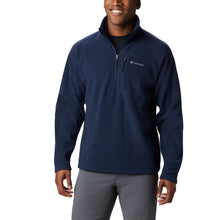Load image into Gallery viewer, Columbia Men's Fast Trek III Half Zip Fleece Top (Collegiate Navy)