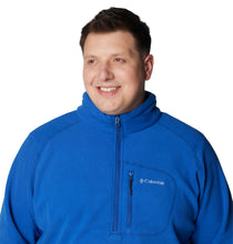 Load image into Gallery viewer, Columbia Men's Fast Trek III Half Zip Fleece Top (Mountain Blue)