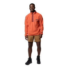 Load image into Gallery viewer, Columbia Men's Helvetia II Half Snap Fleece Top (Tuscan/Spice)