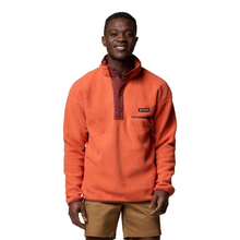 Load image into Gallery viewer, Columbia Men's Helvetia II Half Snap Fleece Top (Tuscan/Spice)