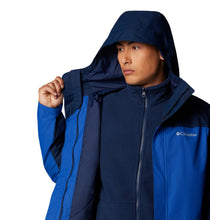 Load image into Gallery viewer, Columbia Men's Hikebound II 3-IN-1 Interchange Waterproof Insulated Jacket (Mountain Blue)