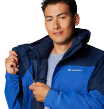 Load image into Gallery viewer, Columbia Men's Hikebound II 3-IN-1 Interchange Waterproof Insulated Jacket (Mountain Blue)