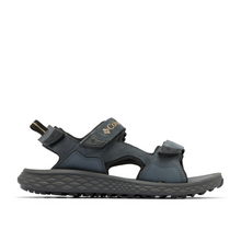 Load image into Gallery viewer, Columbia Men's Konos Hiker 3-Strap Sandals (Graphite/Black)