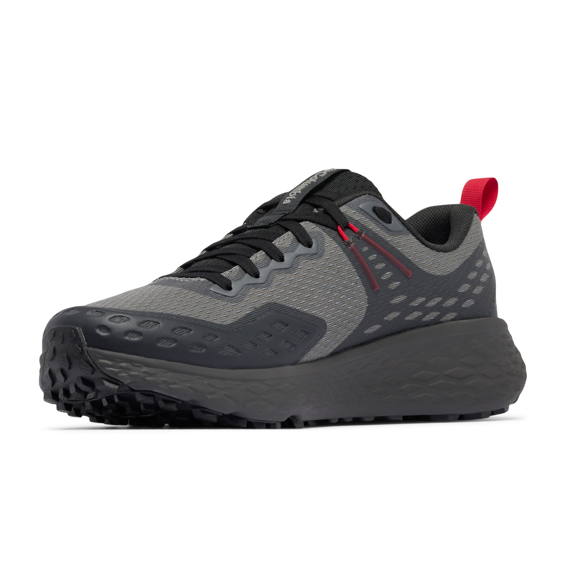 Columbia Men's Konos TRS Trail Shoes (Ti Grey Steel/Mountain Red)