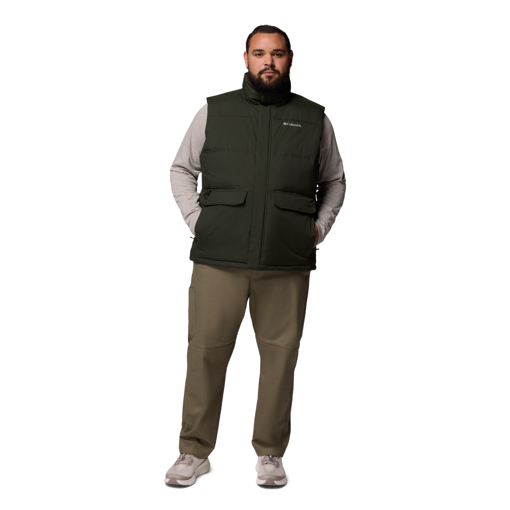 Columbia Men's Landroamer Insulated Puffer Vest (Greenscape)