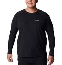 Load image into Gallery viewer, Columbia Men's Midweight Stretch Long Sleeve Crew Baselayer Top (Black)