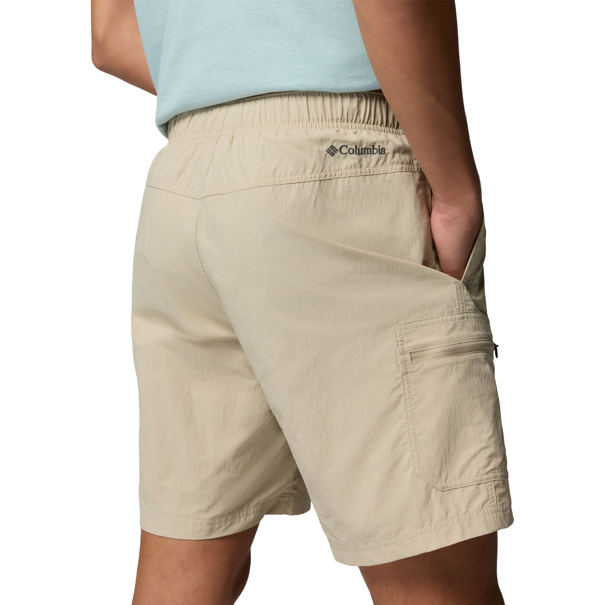 Columbia Men's Mountaindale UPF50 Cargo Shorts (Ancient Fossil)(8in)