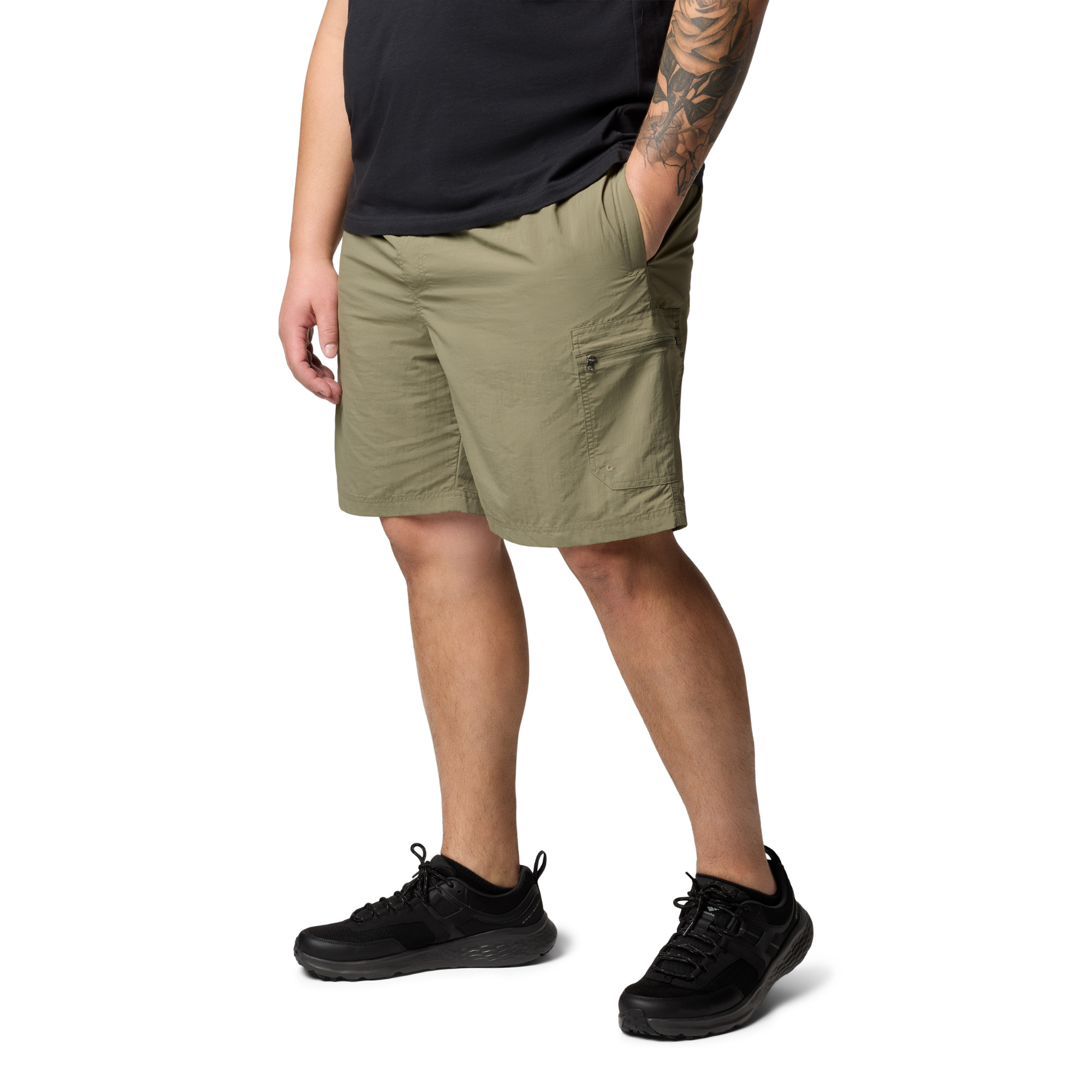 Columbia Men's Mountaindale UPF50 Cargo Shorts (Stone Green)(8in)
