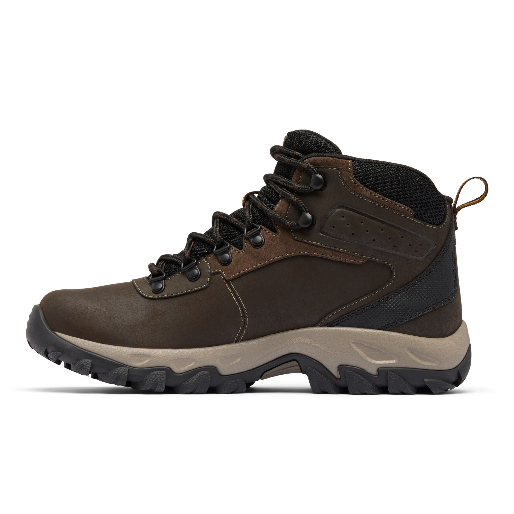 Columbia Men's Newton Ridge Plus II Waterproof Trail Boots (Cordovan/Squash)