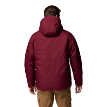 Load image into Gallery viewer, Columbia Men's Oak Harbor II Waterproof Insulated Jacket (Rich Wine)