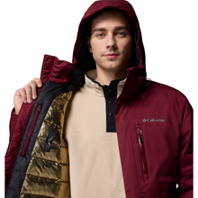 Load image into Gallery viewer, Columbia Men's Oak Harbor II Waterproof Insulated Jacket (Rich Wine)