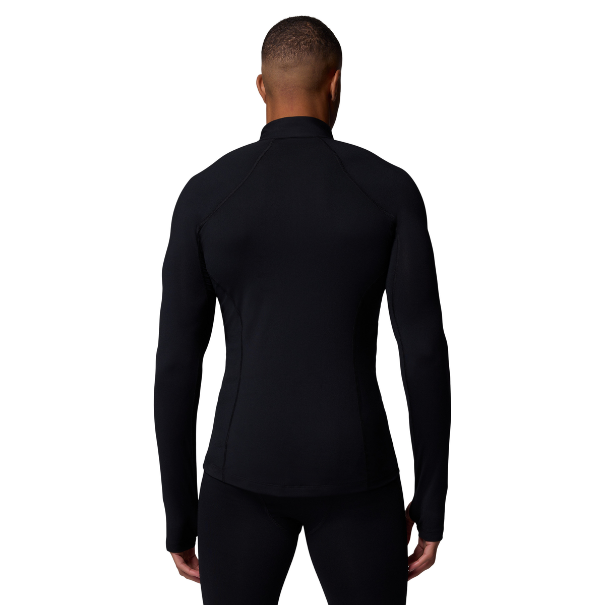 Columbia Men's Omni Heat Midweight Stretch Long Sleeve Half Zip Baselayer Base Layer Black 011 1638571