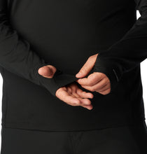 Load image into Gallery viewer, Columbia Men's Omni-Heat Midweight Stretch Long Sleeve Half Zip Baselayer Top (Black)