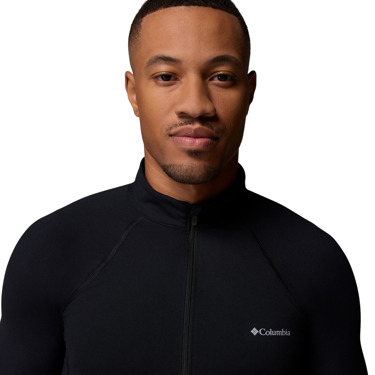 Columbia Men's Omni Heat Midweight Stretch Long Sleeve Half Zip Baselayer Base Layer Black 011 1638571