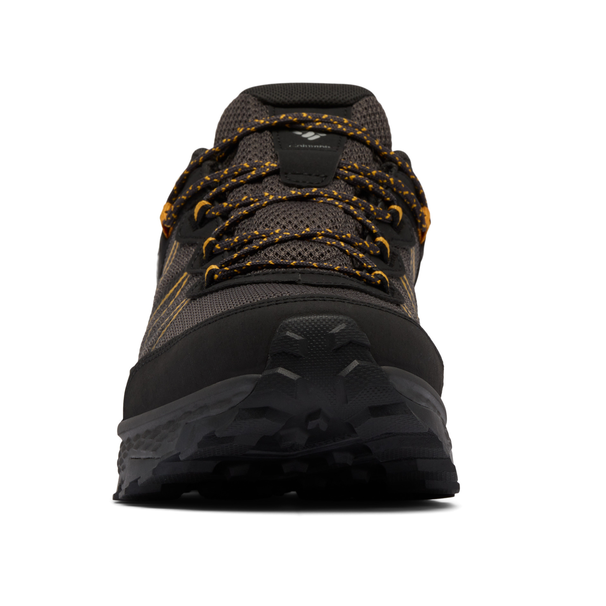 Columbia Men's Peakfreak Rush Outdry Waterproof Trail Shoes (Black/Raw Honey)
