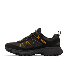 Load image into Gallery viewer, Columbia Men's Peakfreak Rush Outdry Waterproof Trail Shoes (Black/Raw Honey)