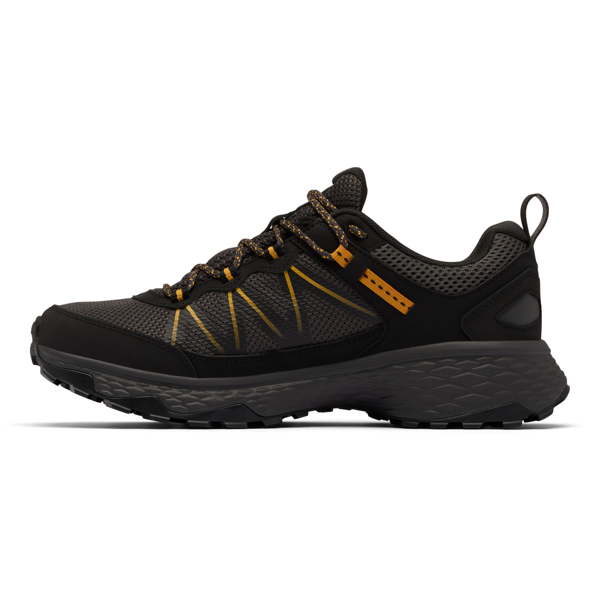 Columbia Men's Peakfreak Rush Outdry Waterproof Trail Shoes (Black/Raw Honey)
