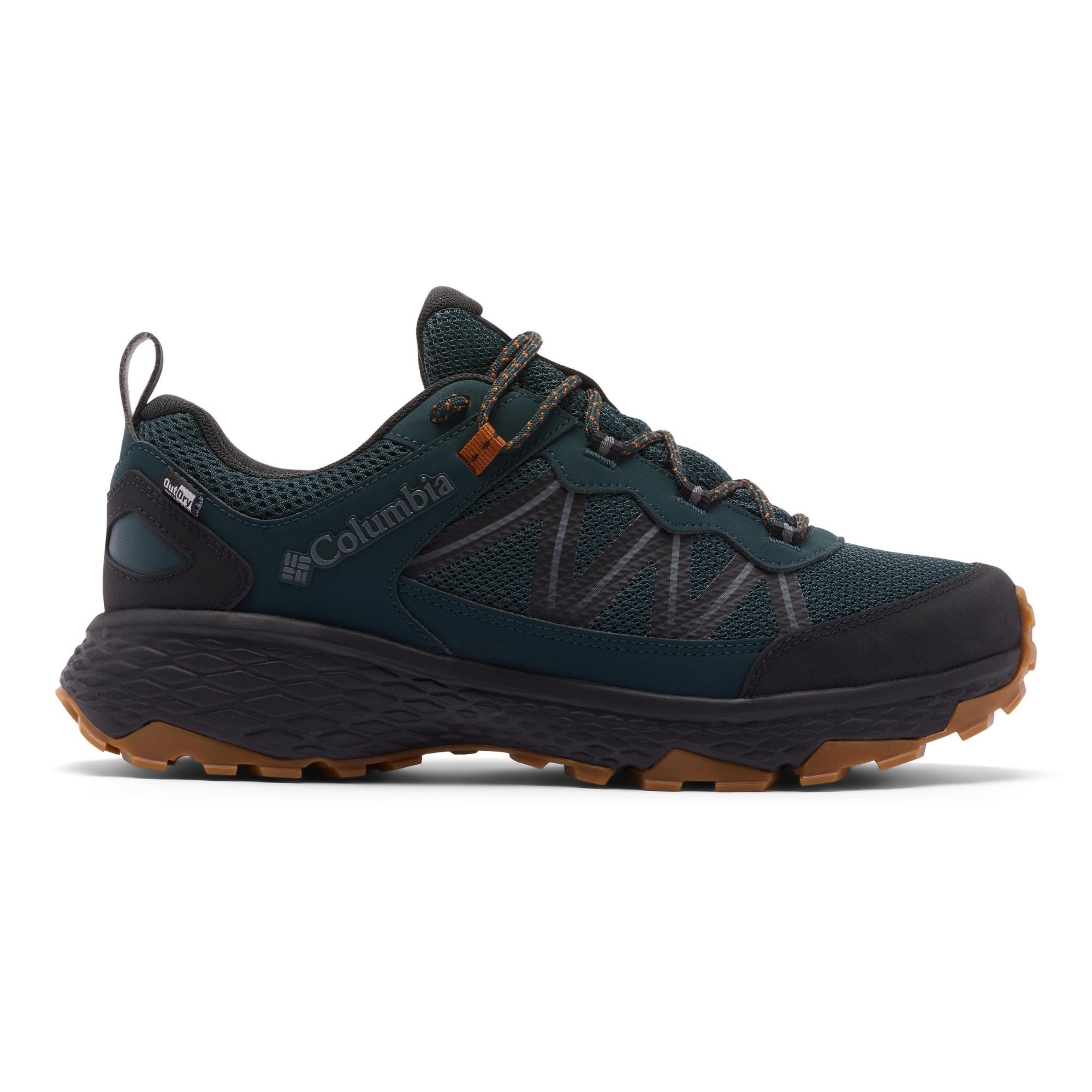 Columbia Men's Peakfreak Rush Outdry Waterproof Trail Shoes Blue Spruce Caramel 310 2108291