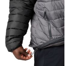 Load image into Gallery viewer, Columbia Men's Powder Lite II Hooded Insulated Jacket (City Grey/Shark)