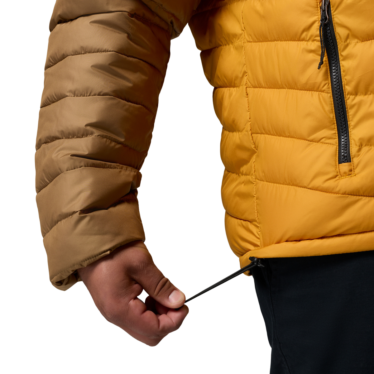 Columbia Men's Powder Lite II Hooded Insulated Jacket Squash Delta 735 2086944