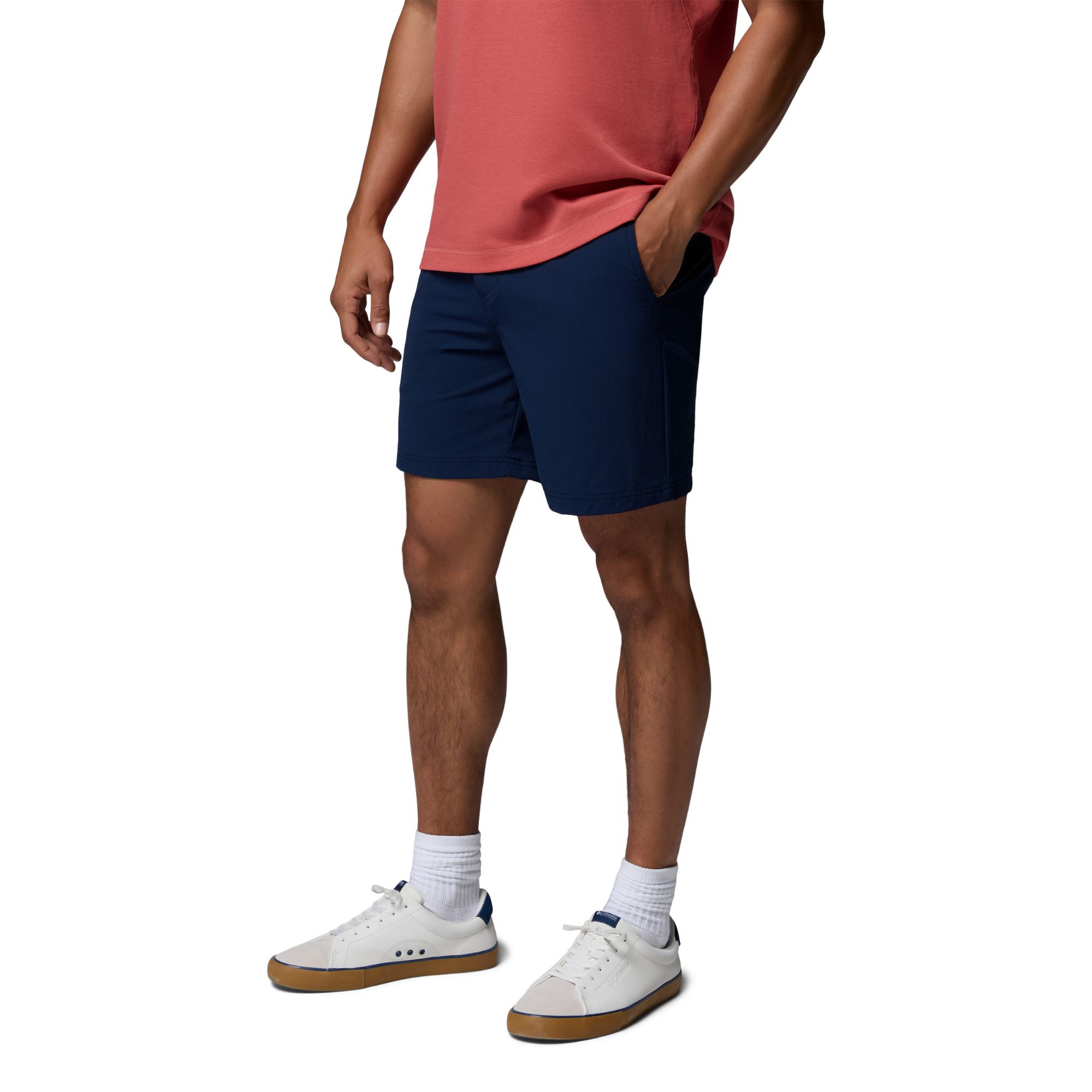 Columbia Men's ROC™ Tech Shorts (Collegiate Navy)(7in)