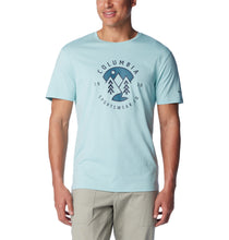 Load image into Gallery viewer, Columbia Men&#39;s Rapid Ridge Graphic Tee (Spray/Naturally Boundless)

