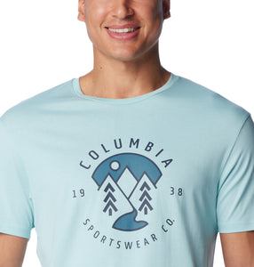Columbia Men's Rapid Ridge Graphic Tee (Spray/Naturally Boundless)