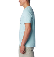 Load image into Gallery viewer, Columbia Men&#39;s Rapid Ridge Graphic Tee (Spray/Naturally Boundless)
