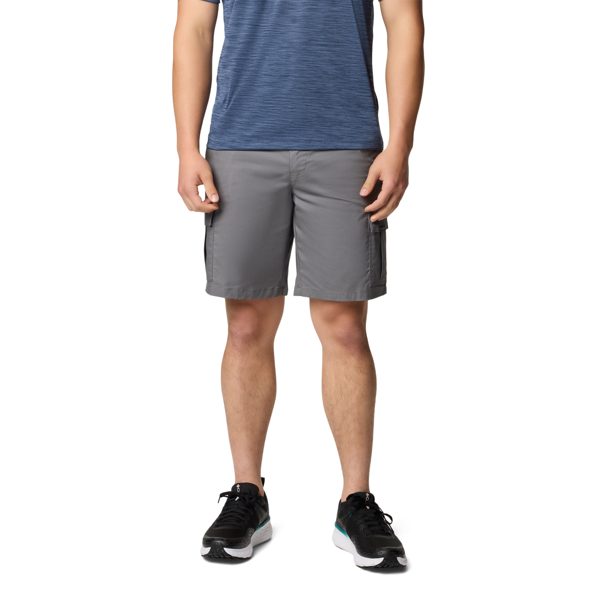 Columbia Men's Rapid Rivers Cargo Shorts (City Grey)(9in)