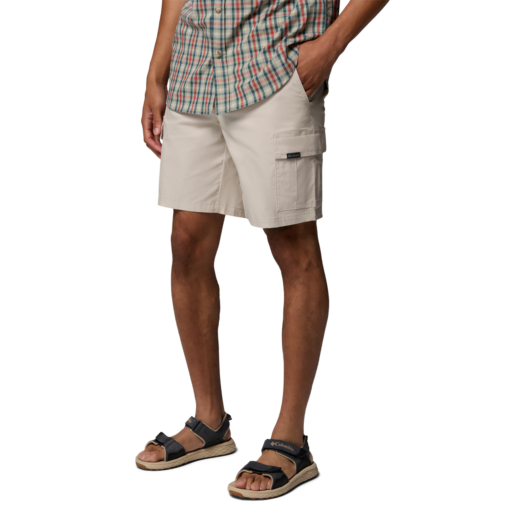 Columbia Men's Rapid Rivers Cargo Shorts (Dark Stone)(9in)