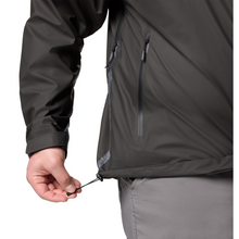 Load image into Gallery viewer, Columbia Men's Reign No Shine Outdry Extreme Waterproof Jacket (Black)