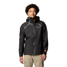 Load image into Gallery viewer, Columbia Men's Reign No Shine Outdry Extreme Waterproof Jacket (Black)