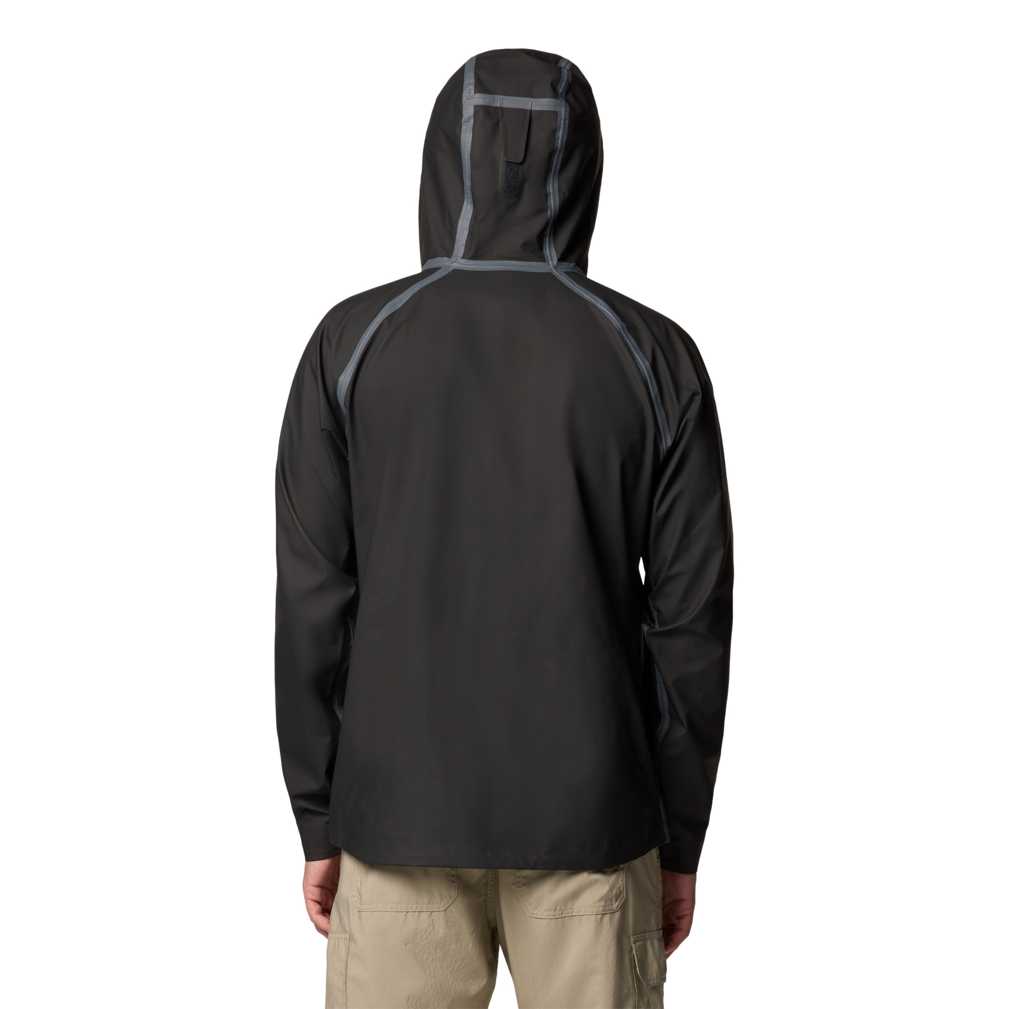 Columbia Men's Reign No Shine Outdry Extreme Waterproof Jacket (Black)