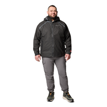 Load image into Gallery viewer, Columbia Men's Reign No Shine Outdry Extreme Waterproof Jacket (Black)