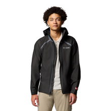 Load image into Gallery viewer, Columbia Men's Reign No Shine Outdry Extreme Waterproof Jacket (Black)