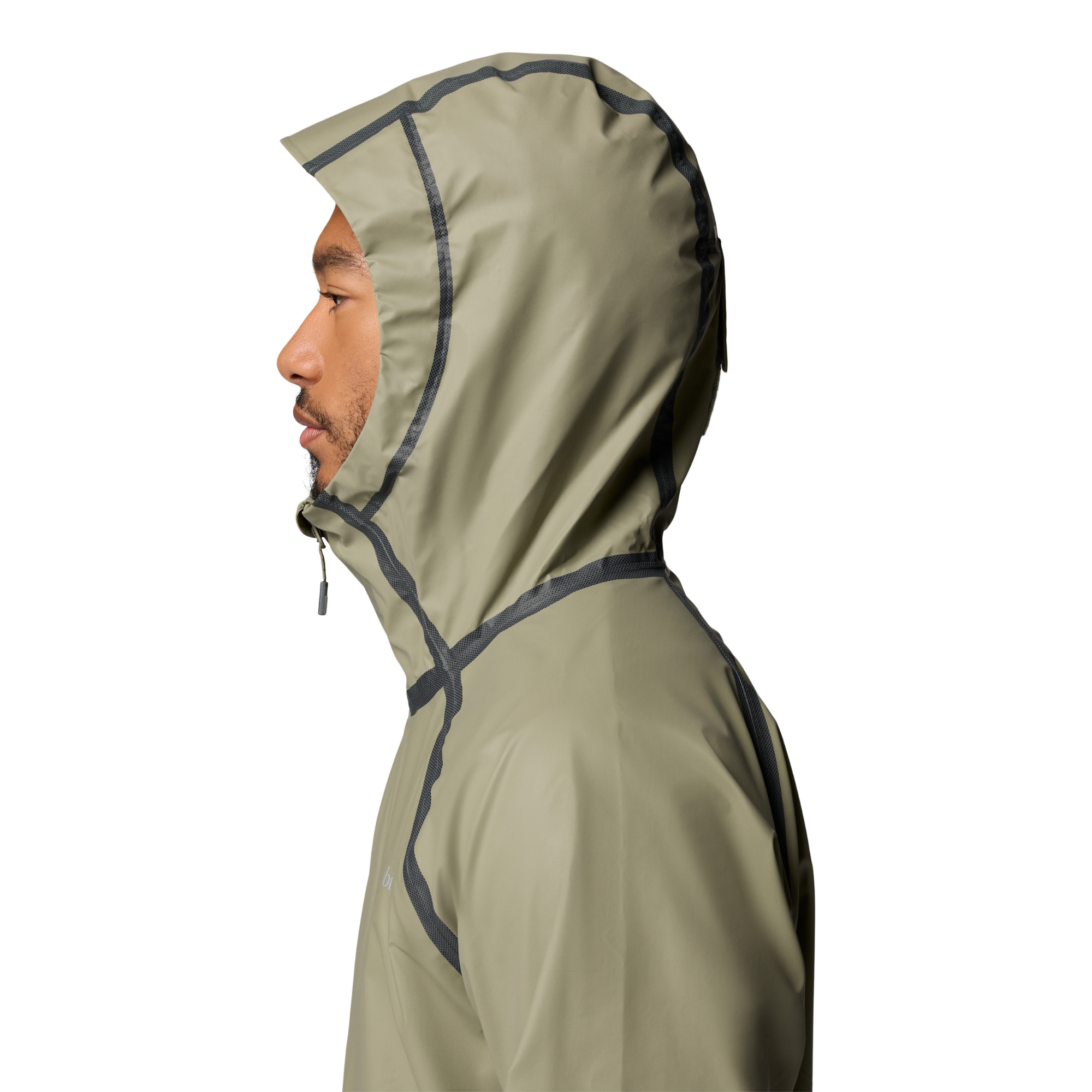 Columbia Men's Reign No Shine Outdry Extreme Waterproof Jacket (Stone Green)