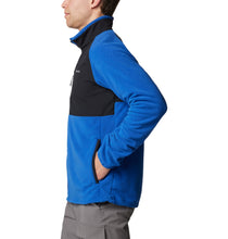 Load image into Gallery viewer, Columbia Men's Sage Peak Full Zip Fleece (Mountain Blue/Black)