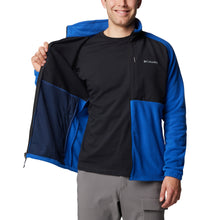Load image into Gallery viewer, Columbia Men's Sage Peak Full Zip Fleece (Mountain Blue/Black)
