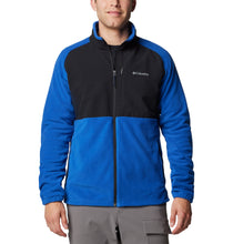 Load image into Gallery viewer, Columbia Men's Sage Peak Full Zip Fleece (Mountain Blue/Black)