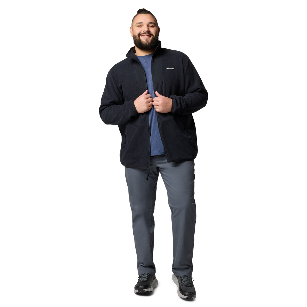 Columbia Men's Sequoia Grove Full Zip Fleece (Black)
