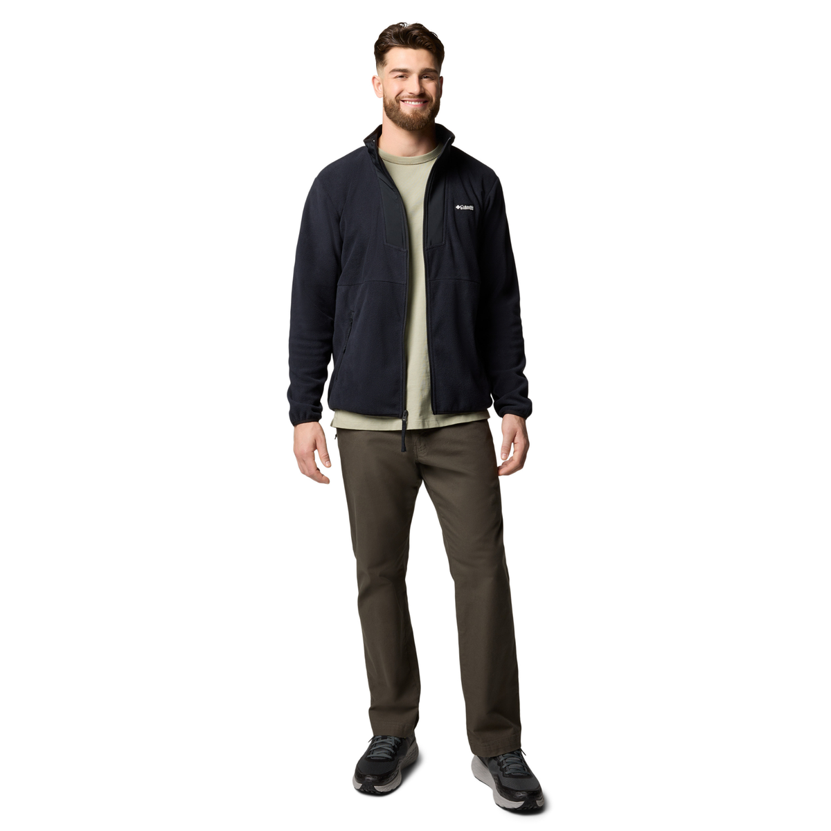 Columbia Men's Sequoia Grove Full Zip Fleece (Black)
