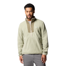 Load image into Gallery viewer, Columbia Men's Sequoia Grove Half Zip Fleece Top (Safari/Stone Green)