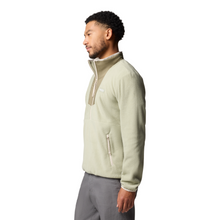 Load image into Gallery viewer, Columbia Men's Sequoia Grove Half Zip Fleece Top (Safari/Stone Green)