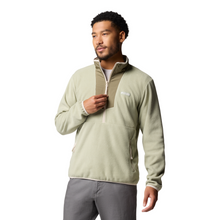 Load image into Gallery viewer, Columbia Men's Sequoia Grove Half Zip Fleece Top (Safari/Stone Green)