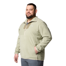 Load image into Gallery viewer, Columbia Men's Sequoia Grove Half Zip Fleece Top (Safari/Stone Green)