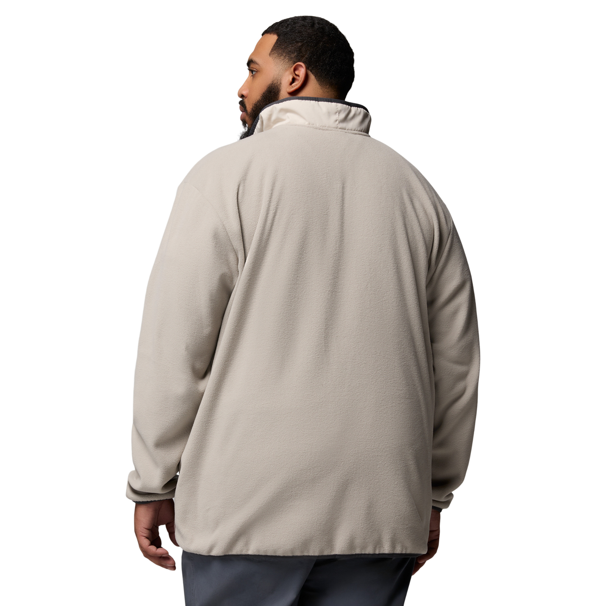 Columbia Men's Sequoia Grove Half Zip Fleece Top (Flint Grey/Iron/Dark Stone)
