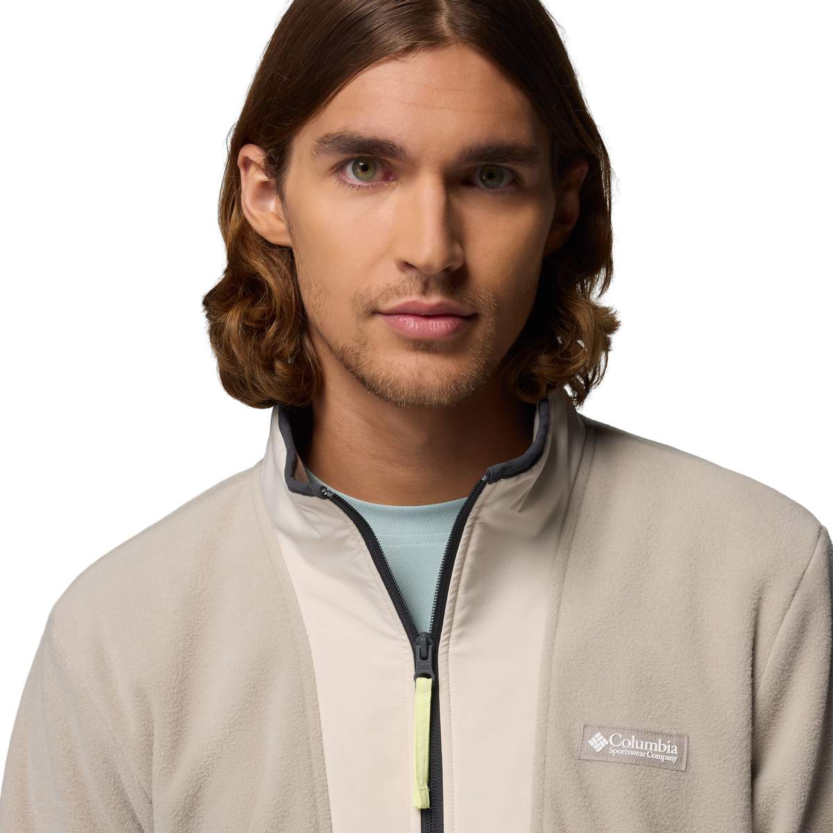 Columbia Men's Sequoia Grove Half Zip Fleece Top (Flint Grey/Iron/Dark Stone)